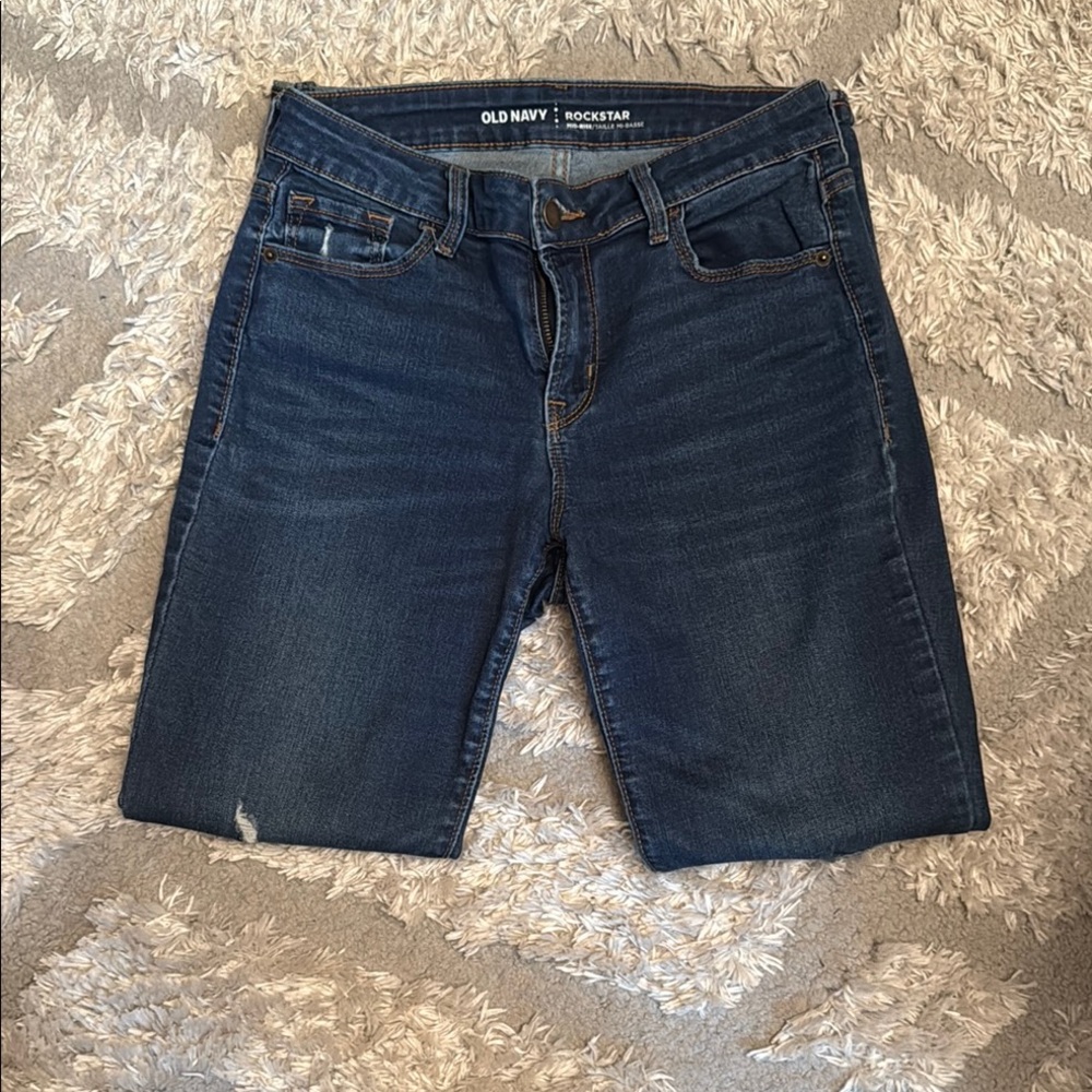 Old Navy Rockstar Denim skinny jeans